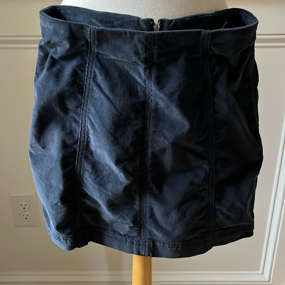 Free People corduroy skirt